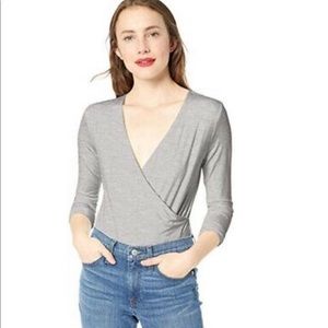 NWT - Jcrew factory grey bodysuit